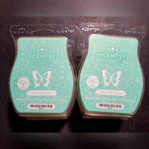 Lot of 4 Scentsy Wax Bars - Mint to be Merry